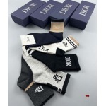 2024年新品人気ディオール靴下一箱5足セット