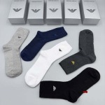 2024年新品人気アルマーニ 靴下一箱5足セット