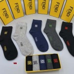 2024年新品人気FENDI靴下一箱5足セット