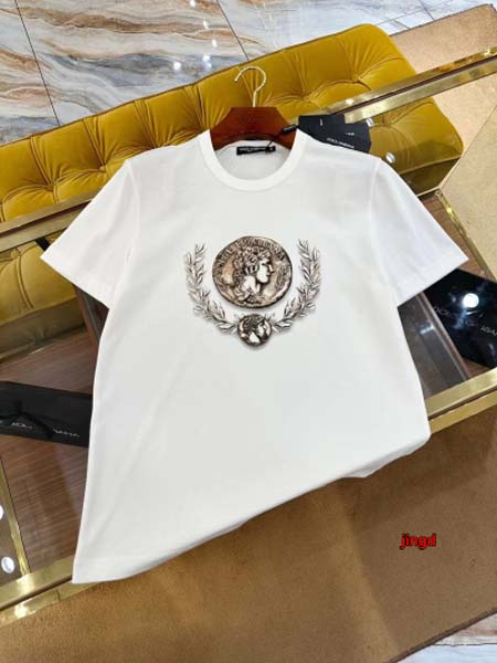 2024年6月5日夏季人気新作入荷Dolce&Gabbana 半袖 Tシャツjd工場