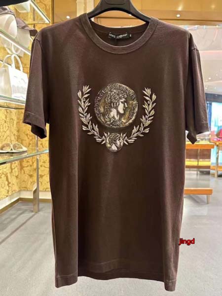 2024年6月5日夏季人気新作入荷Dolce&Gabbana 半袖 Tシャツjd工場