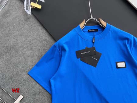 2024年6月12日夏季新作入荷Dolce&Gabbana半袖 Tシャツ WZH工場 S-XXL