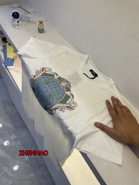 2024年6月19日夏季高品質新作入荷ヴェルサーチ半袖 TシャツZHNHAO工場 S-XXXL