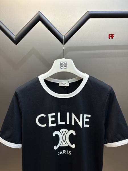 2024年6月19日夏季高品質新作入荷CELINE半袖 TシャツFF工場