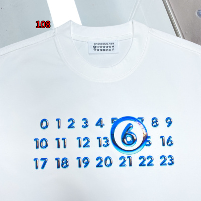 2024年6月20日夏季新作入荷Maison Margiela 半袖 Tシャツ108工場S-4XL