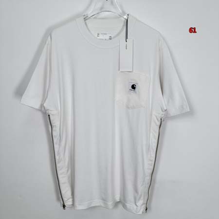 2024年6月7日高品質新作入荷SACAI X CARHARTT  半袖 Tシャツ61工場