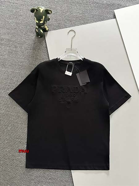 2024年6月13日夏季新作入荷PRADA 半袖 Tシャツ MUU工場