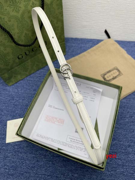 2024年高品質新品入荷グッチ女性 ベルト13mm yezi...