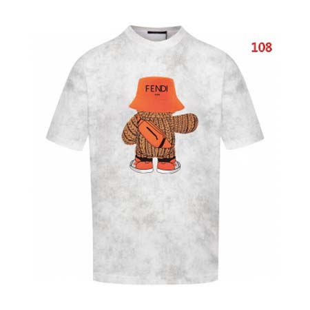 2024年夏季7月23日新作入荷FENDI半袖 Tシャツ 108工場