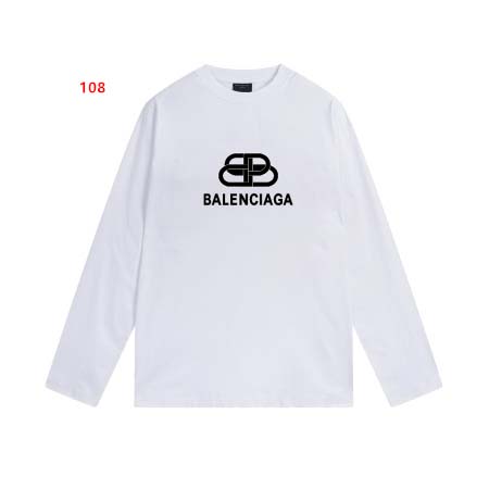 2024年7月30日早秋新品入荷バレンシアガ 長袖 Tシャツ 108工場