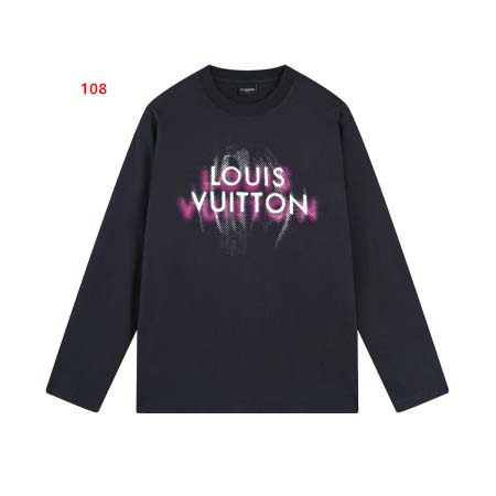 2024年7月30日早秋新品入荷ルイヴィトン 長袖 Tシャツ 108工場