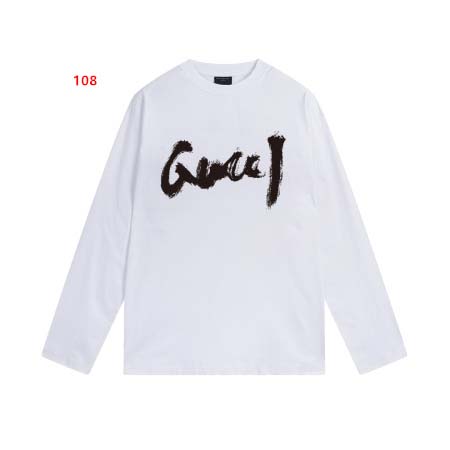 2024年7月30日早秋新品入荷グッチ 長袖 Tシャツ 108工場