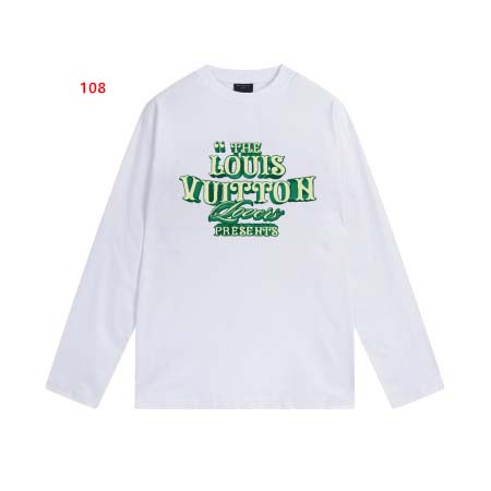 2024年7月30日早秋新品入荷ルイヴィトン 長袖 Tシャツ 108工場