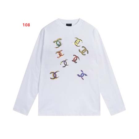 2024年7月30日早秋新品入荷シャネル  長袖 Tシャツ 108工場