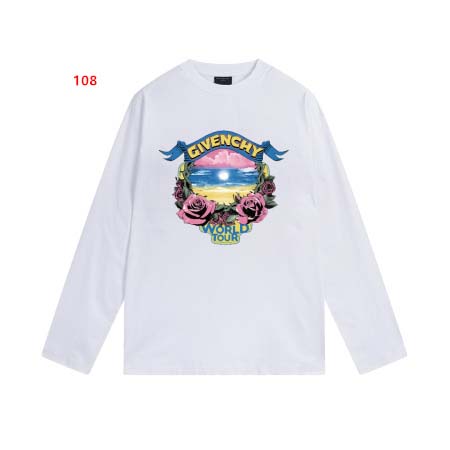 2024年7月30日早秋新品入荷ジバンシー  長袖 Tシャツ 108工場