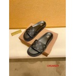 2024年7月1日新品入荷ルイヴィトンメンズのスリッパ chuanzh工場