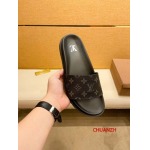 2024年7月1日新品入荷ルイヴィトンメンズのスリッパ chuanzh工場