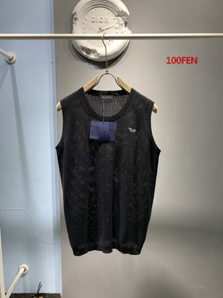 2024年7月11日夏季高級品新品入荷 PRADA ベスト 100fen工場