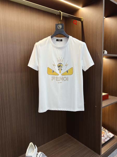 2024年7月11日夏季高品質入荷FENDI半袖 Tシャツ ...