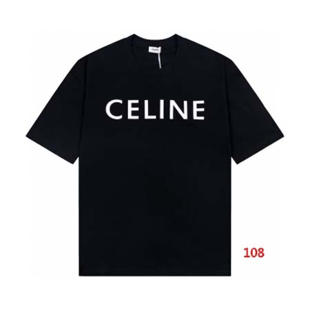 2024年夏季7月22日新作入荷CELINE 半袖 Tシャツ 108工場