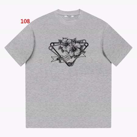 2024年夏季7月23日新作入荷PRADA 半袖 Tシャツ ...