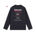 2024年7月30日早秋新品入荷バレンシアガ 長袖 Tシャツ 108工場