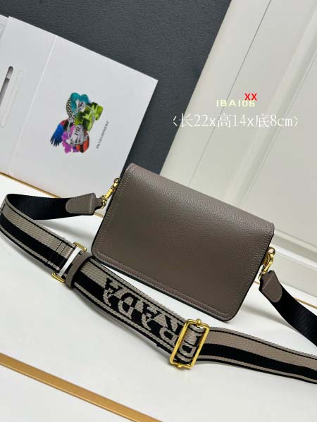 2024年8月2日新品入荷PRADA バッグ XX工場 SIZE:22x高14x底8cm