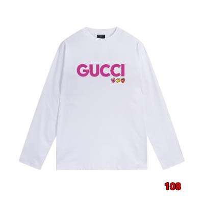 2024年8月21日早秋新品入荷グッチ 長袖 Tシャツ 108工場