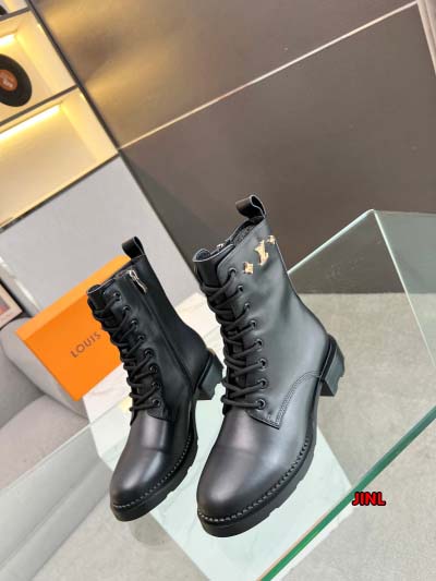 2024年8月30日秋冬新品入荷ルイヴィトン女性ショートブーツ 革靴 jinl工場35-41