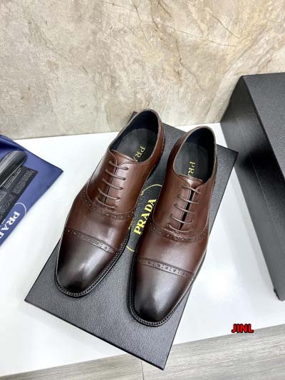 2024年8月30日秋冬原版復刻新品入荷PRADA 革靴 jinl工場38-46