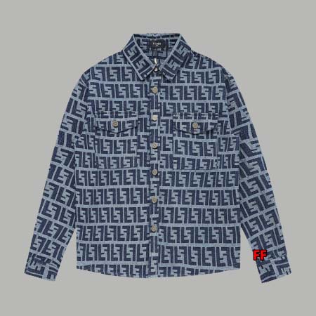 2024年8月8日早秋新作入荷FENDIデニムのコートFF工...