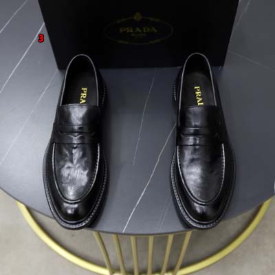 2024年8月27日秋冬高品質新品入荷 プラダ  革靴 3工...