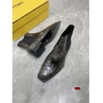 2024年8月30日秋冬原版復刻新品入荷FENDI 革靴 jinl工場