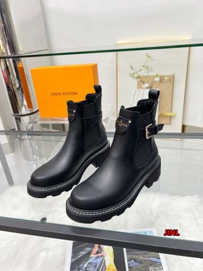 2024年8月30日秋冬新品入荷ルイヴィトン女性革靴ショート...