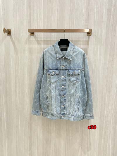 2024年9月12日早秋原版復刻新品入荷バレンシアガ デニムのコート C50工場