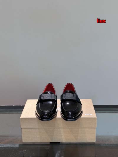 2024年9月30日早秋原版復刻新品入荷クリスチャンルブタン 牛革 紳士靴 LIUX工場38-46