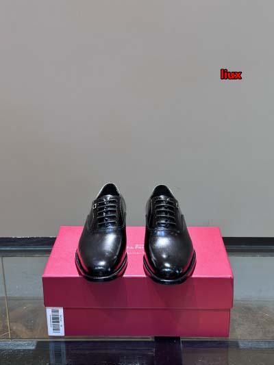2024年9月30日早秋原版復刻新品入荷フェラガモ 革靴  LIUX工場