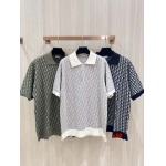 2024年9月12日早秋原版復刻新品入荷ディオール 半袖カシミヤセーター C50工場