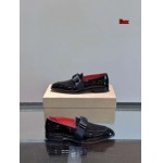 2024年9月30日早秋原版復刻新品入荷クリスチャンルブタン 牛革 紳士靴 LIUX工場38-46