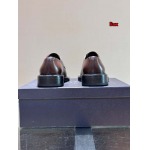 2024年9月30日早秋原版復刻新品入荷PRADA 牛革男性 紳士靴  LIUX工場