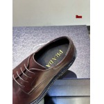 2024年9月30日早秋原版復刻新品入荷PRADA 牛革男性 紳士靴  LIUX工場