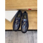 2024年9月30日早秋原版復刻 新品入荷ルイヴィトン牛革 革靴 dam工場