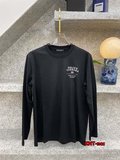 2024年10月24日秋冬高品質新品入荷 Dolce&Gabbana  長袖 Tシャツ KNT工場