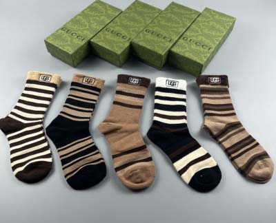 2024年秋冬新品人気 グッチ靴下一箱5足セット