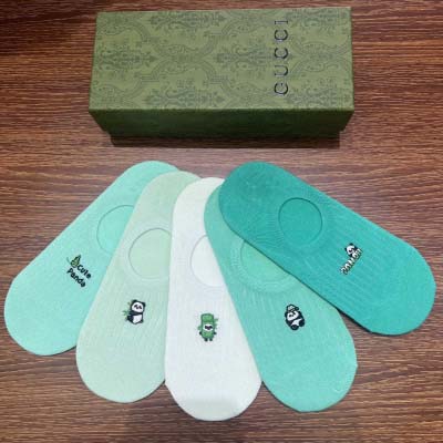 2024年秋冬新品人気 グッチ靴下一箱5足セット