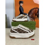 2024年10月8日早秋新品入荷 グッチ 女性スニーカー DAM工場 35-40