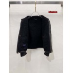 2024年秋冬原版復刻新品入荷ルイヴィトン本革毛皮一体ジャケットアウター mm工場