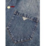 2024年10月9日秋冬原版復刻新品入荷PRADA デニムのアウター YIYI工場