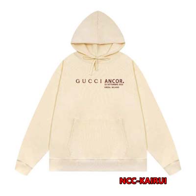 秋冬高品質新品入荷グッチ 生地440g綿 男女兼用 パーカー...