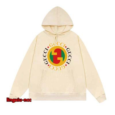 秋冬高品質新品入荷グッチ 生地440g綿 男女兼用 パーカー...